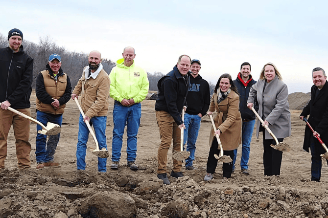 10 Ridge View Estates infrastructure ground breaking