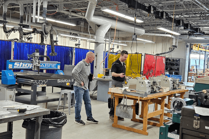 JeffHS Tech Ed Tour March 2025 Jefferson HS Tech Ed tour
